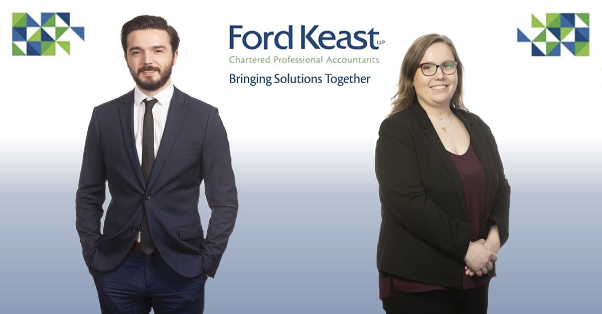 An image of two CFE exam writers from Ford Keast LLP