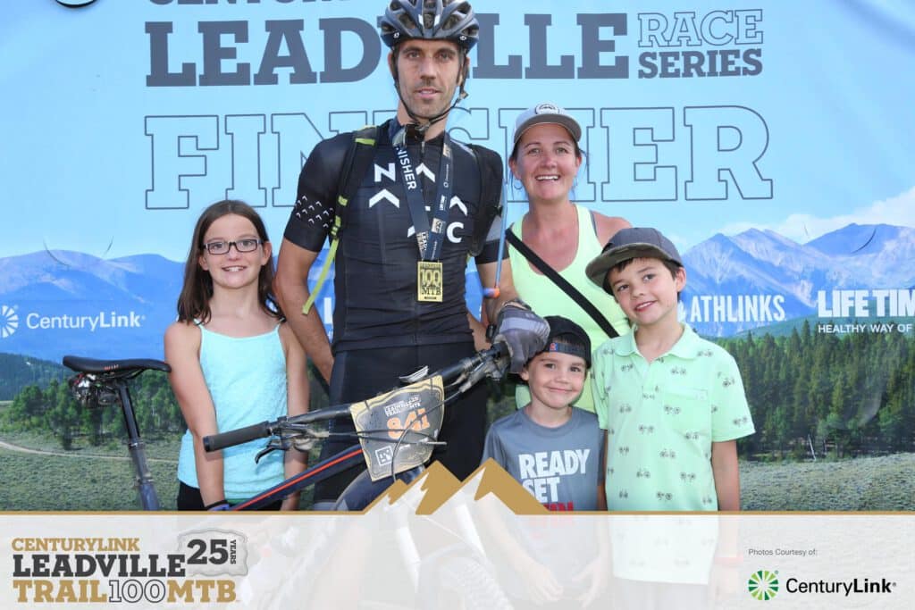 Ian Hillis 100 mile mountain bike race photo