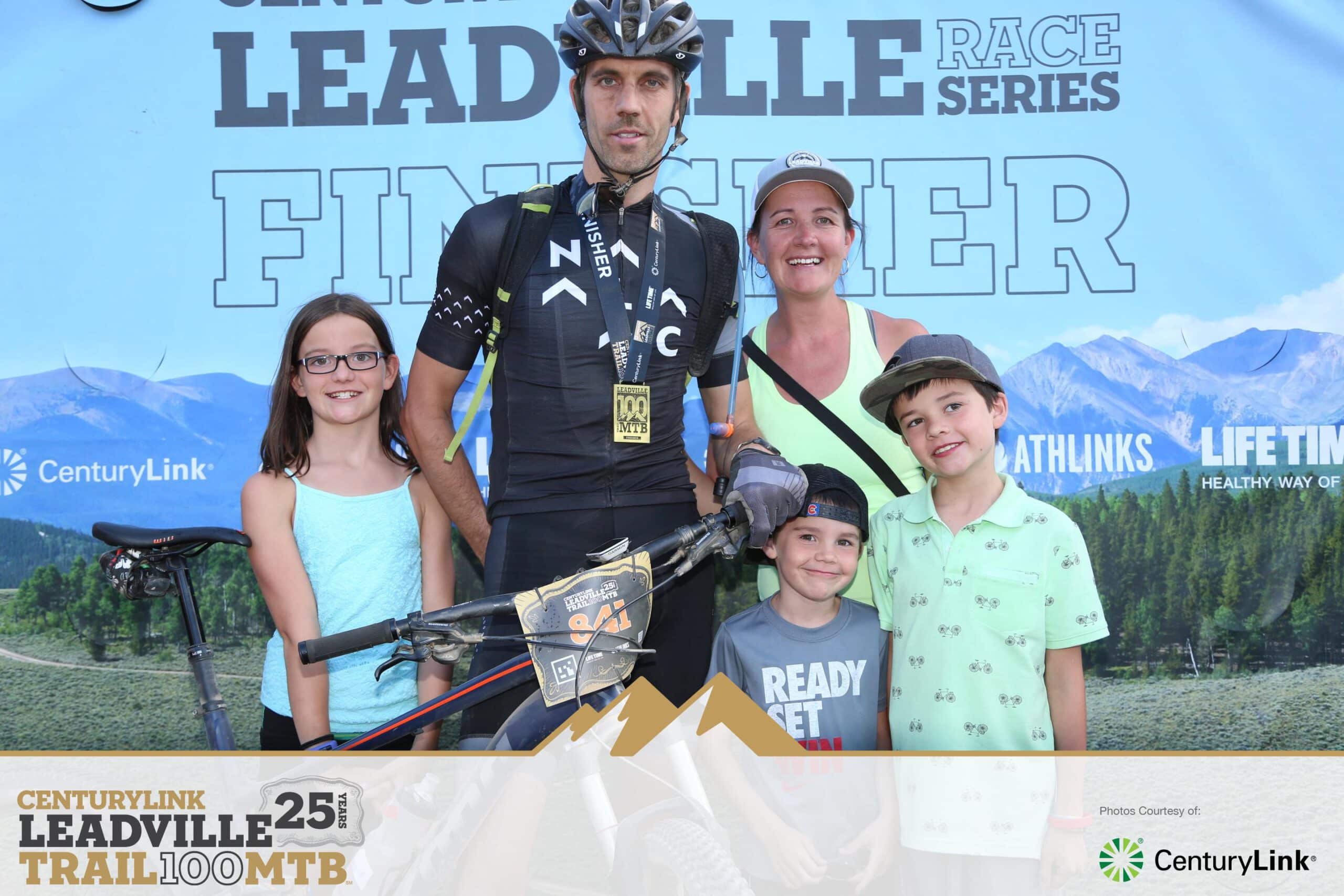 Ian Hillis 100 mile mountain bike race photo