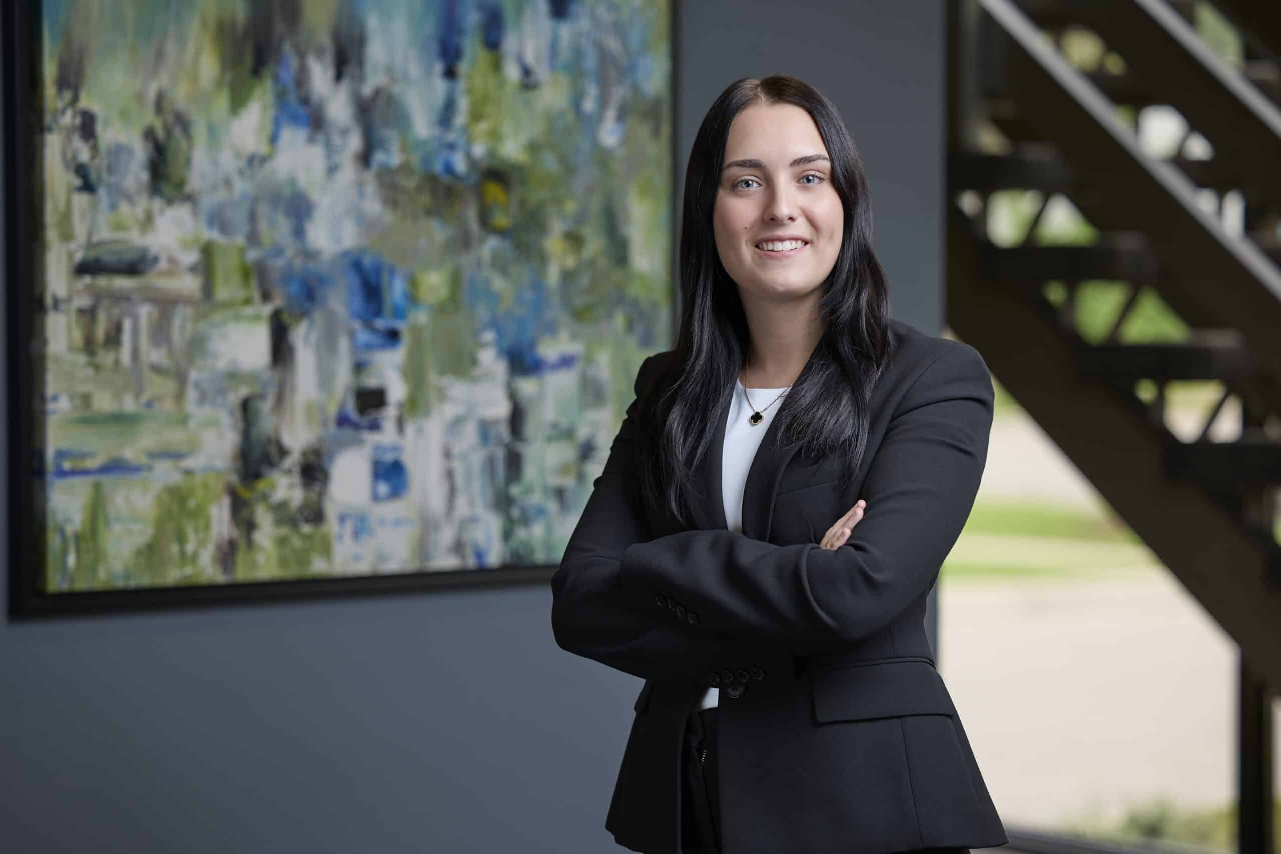 An image of Laura Anastassakis in the London Office of Ford Keast LLP