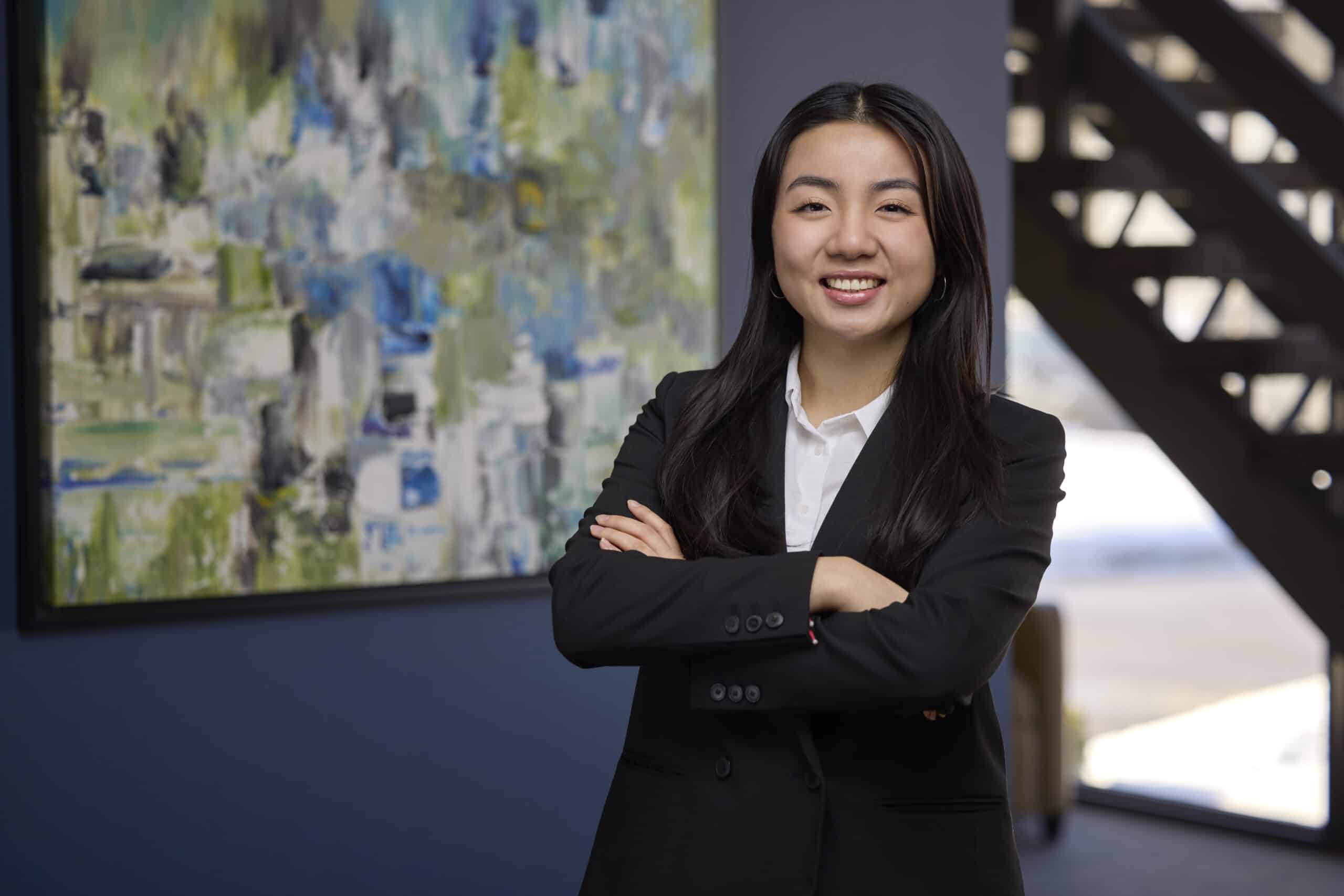 An image of Nora Hao in the Ford Keast Office