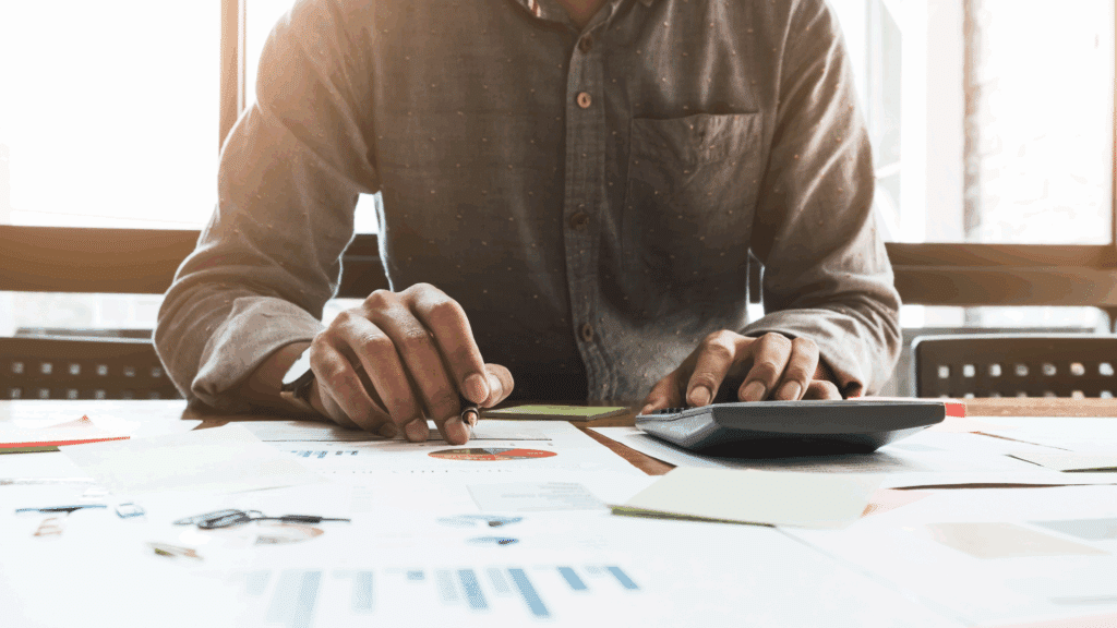 An image of a small business owner implementing some accounting tips