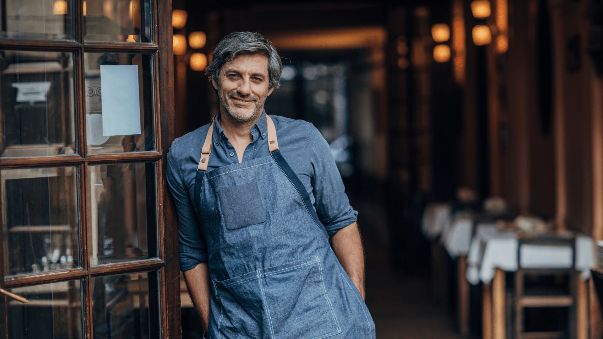 An image of a small business owner in London Ontario who just met with their local CPA to discuss working capital