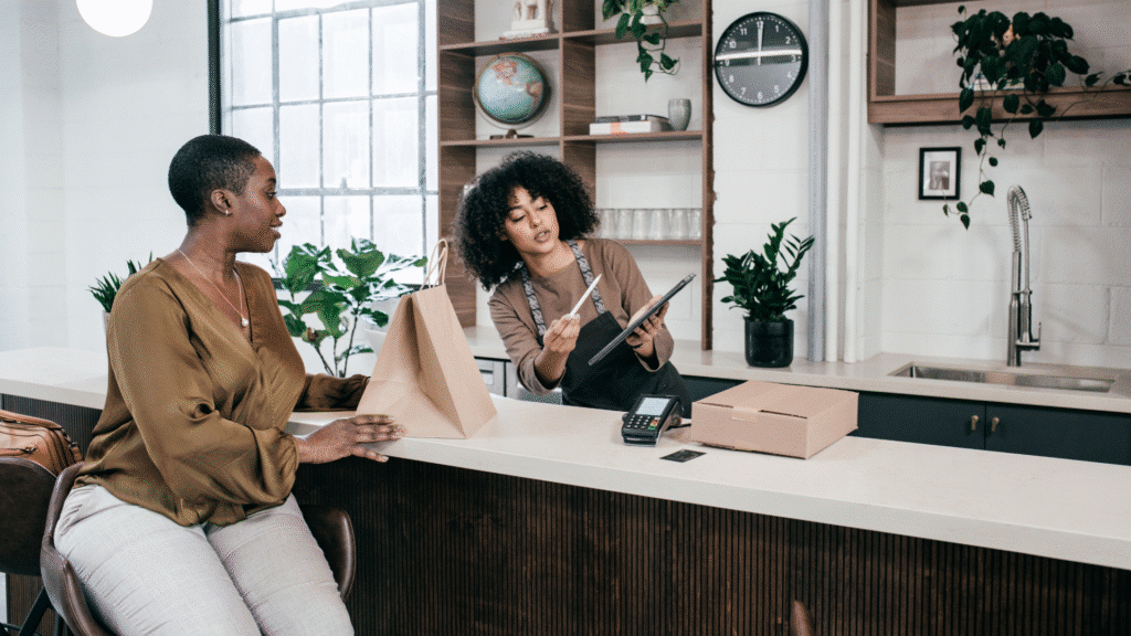 An image of a small retail operation in London Ontario